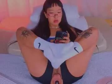 a1ly — fuckmachine at full speed 1 min [1111 tokens left]  do u want to play with me  #asian #smalltits #fuckmachine #socks