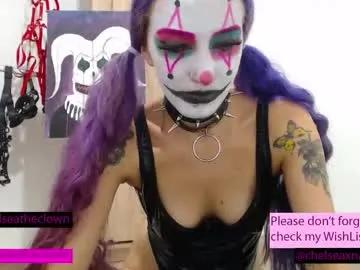 eloise_brown_ — I'm your BDSM Clown Girl/GOAL: DOUBLE PENETRATION NEW TOYS  #goth #bdsm #cosplay #slave #dirty [7997 tokens remaining]