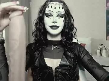 leylanoir — Is your cock ready to disappear down my throat? // GOAL: lick cock with saliva [122 tokens left] #goth  #naturalboobs  #smalltits