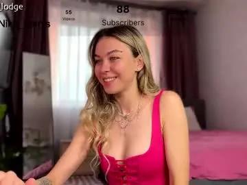 nika_lodge_official — Welcome to the good girl's room! Let's have some fun Daddy! - Goal: Fingering [1500 tokens left] #lovense #creamy #squirt #blonde #18
