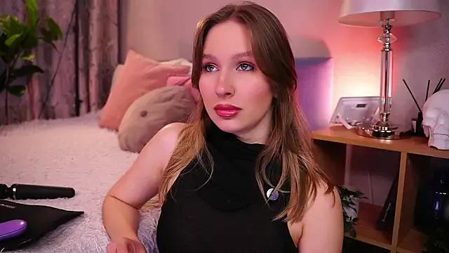 AnnLevine — Dripping saliva on naked boobs