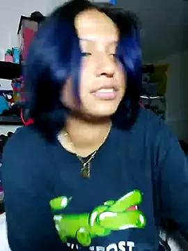 azulzulix — Dildo en boca