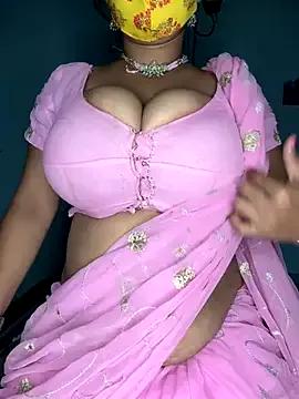 Lovely-Shivani — Boobs oil massage  with milk spray