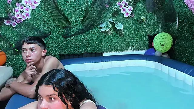 LustTrinity_OS — Oral show (deepthroat + spit + tit play)